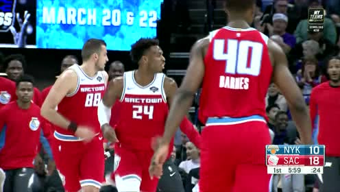 【NBA集錦】在你的頭頂完成暴扣 希爾德百米沖刺反手暴扣
