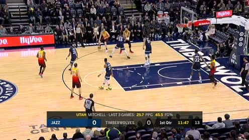【NBA集锦】连续得分手感火热 英格尔斯里突外投先下一城