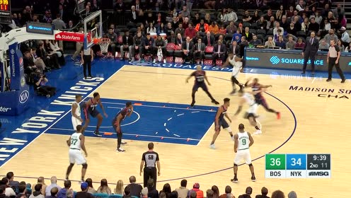 【NBA集锦】恍若无人之境 塔图姆滑翔上篮