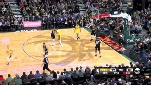 【NBA集錦】濃眉籃下力壓群雄 在人群之中拔起撥球輕松收進
