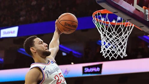 【NBA集锦】骑士94-141费城 西蒙斯狂砍34+7费城主场保持不败