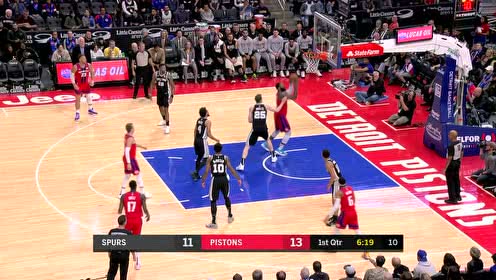 【NBA集锦】本场球队俩大哥 庄神肯纳德内外开花连得五分