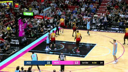 【NBA集锦】一身钢筋铁骨 巴特勒强硬突破打成2+1