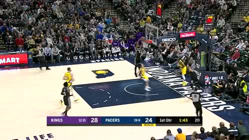 【NBA集锦】小狐狸精准抢断毕塔吉 发动反击巴格利送双手暴扣