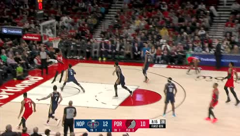【NBA集錦】這默契度100分 利拉德助攻甜瓜籃下砍分