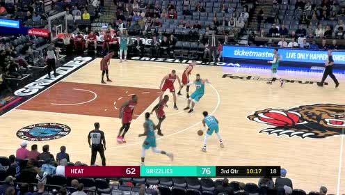 【NBA集锦】如鱼得水 莫兰特强杀篮下抛投命中