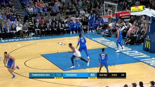 【NBA集錦】救場大師在線教學 格拉漢姆籃下拼搶補籃終續(xù)弦