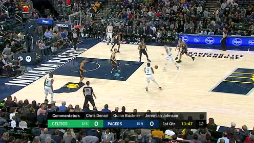 【NBA集錦】開場試下手感 布朗三分遠(yuǎn)投穩(wěn)穩(wěn)入網(wǎng)
