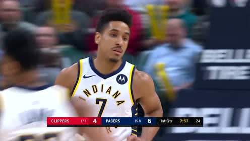 【NBA集錦】頭腦清醒穩(wěn)定輸出 布羅格登觀望機(jī)會跳投命中