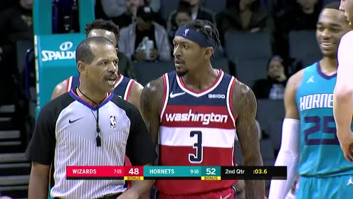【NBA集锦】比尔反击一条龙打进被吹技犯 暴怒冲裁判挥拳怒吼