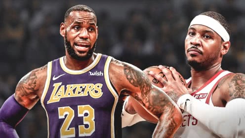 【NBA集錦】湖人vs開拓者 安東尼正面對(duì)決詹姆斯 絕代雙驕的再次較量