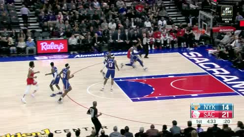 【NBA集錦】希爾德手感爆棚再續(xù)三分 蘭德爾籃下華爾茲一巧破千斤