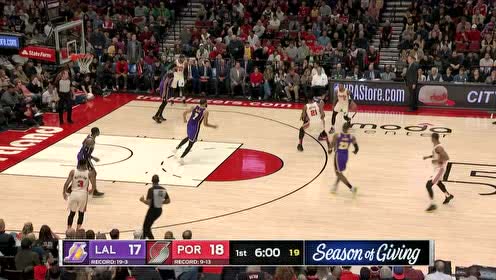 【NBA集錦】在我地盤得聽我的 利拉德白邊連線炸筐威力同樣不俗