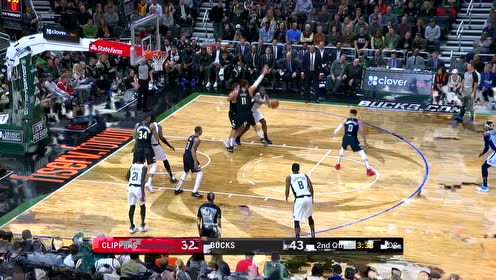 【NBA集錦】哈克萊斯閃傳籃下 哈雷爾接力雙臂掛筐重扣得手