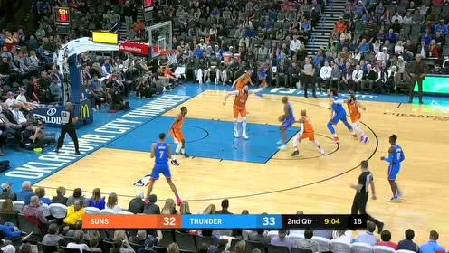 【NBA集錦】眼里沒(méi)有人！保羅迎著防守中距離手起刀落