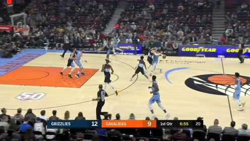 【NBA集锦】这弹跳太恐怖!莫兰特飞跃乐福暴力砸筐扣飞 全场一片惊呼