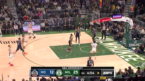 【NBA集錦】羽雕弓長(zhǎng)翎剪 迪萬(wàn)斯索大號(hào)打停鵜鶘