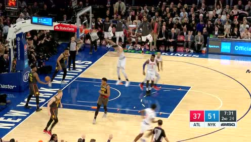 【NBA集锦】美国“朱芳雨”名不虚传 诺克斯脚底生风一条龙暴扣