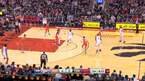 【NBA集锦】能里能外!伊巴卡手起刀落三分命中