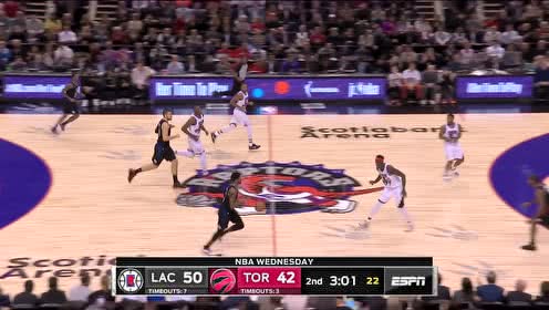 【NBA集锦】鲍威尔弹开乔治上篮得分稍有起色 大腿出现路威立刻反击三分飙进