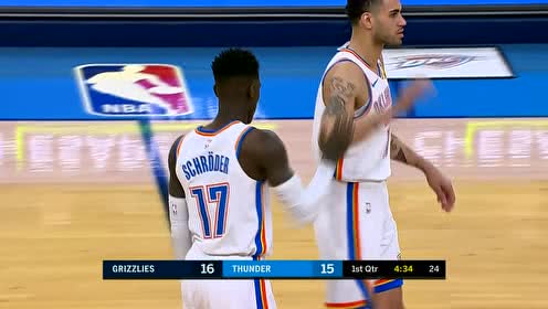 【NBA集錦】施羅德空配助攻 諾埃爾雙手默契掛扣