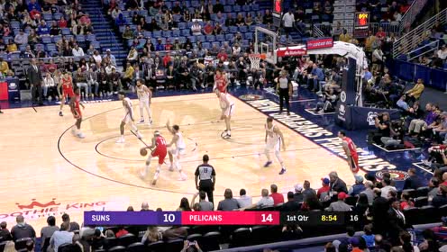 【NBA集錦】如入無人之境 英格拉姆轉(zhuǎn)身上籃一氣呵成