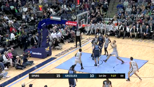 【NBA集锦】杰克逊内传内送大饼 瓦兰丘纳斯接球双手暴扣