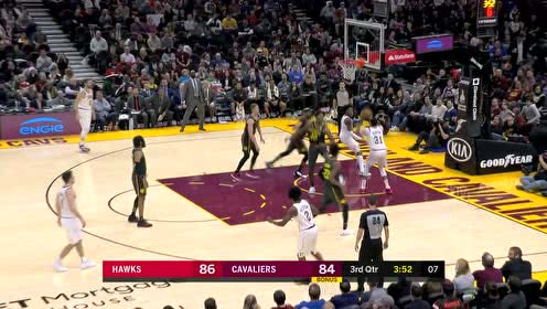 【NBA集锦】好一个偷天换日!波特假动作妙传汉森双手挂筐