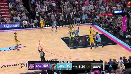 【NBA集錦】濃眉哥排球式攔網(wǎng) 詹姆斯單臂神仙助攻