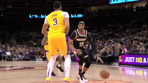 【NBA集锦】强行55开!卡特正面硬刚戴维斯躲闪后仰把球扔进