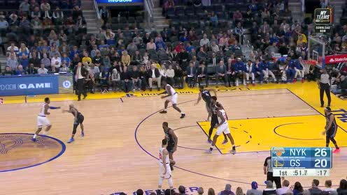【NBA集锦】波蒂斯伺机而动找准机会 直塞制导罗宾逊接饼暴扣
