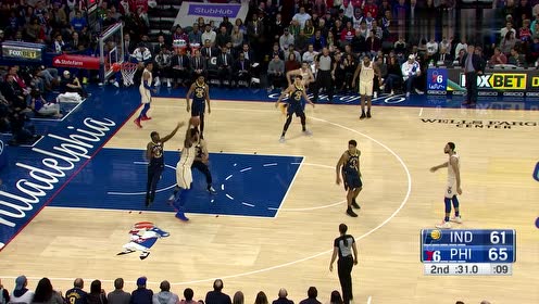 【NBA集錦】疾進(jìn)如風(fēng) J霍勒迪節(jié)末連續(xù)快攻追平比分