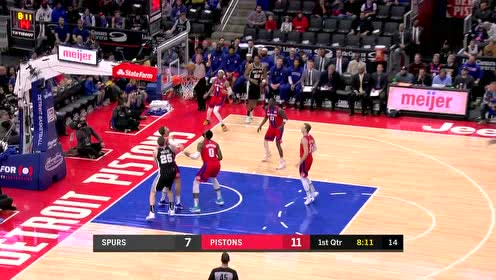 【NBA集锦】篮板终结都是他 波尔特尔摘前场篮板二次进攻得手