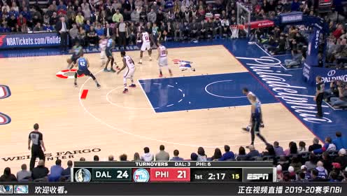 【NBA集錦】中場(chǎng)戰(zhàn)術(shù)分析 獨(dú)行俠三人掩護(hù)助小哈達(dá)威飚中三分