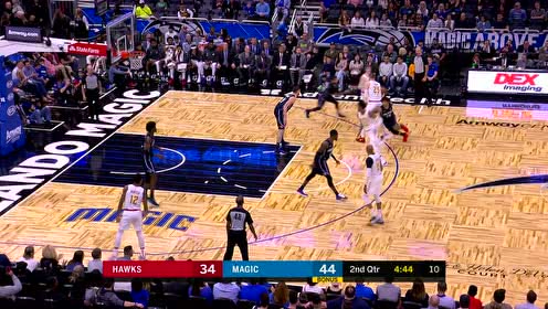 【NBA集锦】莱恩接球反身劈扣 艾萨克左侧起飞上篮2+1到手