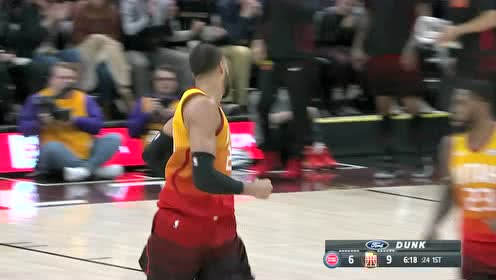 【NBA集錦】在危險(xiǎn)的邊緣不斷徘徊 博格達(dá)諾維奇喂餅戈貝爾雙手重扣