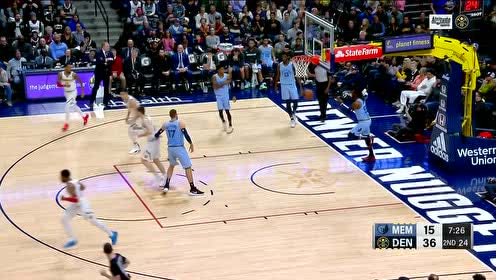 【NBA集锦】波特长驱直入干拔上篮 布鲁克斯急停跳投命中靶心