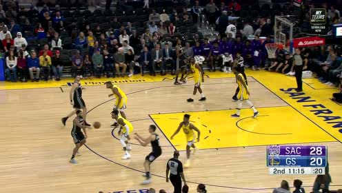 【NBA集錦】進(jìn)攻核心！博格丹連投帶突連得五分打停勇士