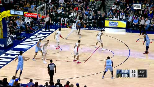 【NBA集锦】一人撑起半边天 梅尔顿花式上篮连得4分无人能挡