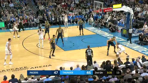【NBA集锦】谁还不是个狠角色 沃伦突破惨遭诺尔无情封盖