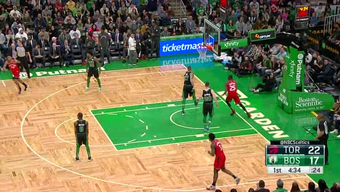 【NBA集錦】一不留神機(jī)會(huì)就來了！洛瑞見縫插針助飛布徹登天暴扣
