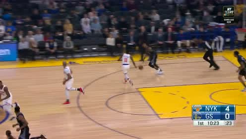 【NBA集锦】巴雷特背身单吃拉塞尔 大手一捞掏回球后顺势上篮