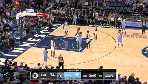 【NBA集錦】喬治過頂長傳 祖巴茨籃下吃餅命中