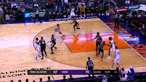 【NBA集锦】组织鬼才秀操作 卢比奥背传萨里奇内线上篮