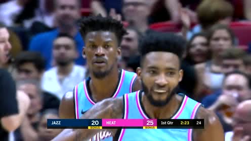 【NBA集锦】团队配合行云流水 巴特勒妙传莱昂纳德空接炸筐