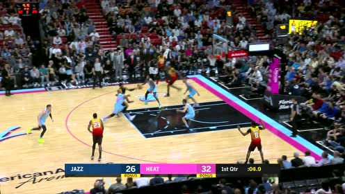 【NBA集锦】时间掐的刚刚好 穆迪埃转身中投压哨命中