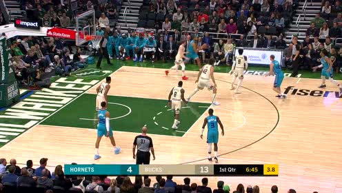 【NBA集錦】沒(méi)時(shí)間了顧不了太多 布里奇斯強(qiáng)投三分24秒壓哨