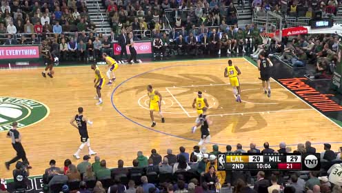 【NBA集錦】終于找到手感！詹姆斯里突外投連取五分