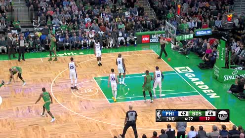 【NBA集锦】沃克三分入网泰斯负责罚球 西蒙斯隔山打牛式犯规难倒裁判