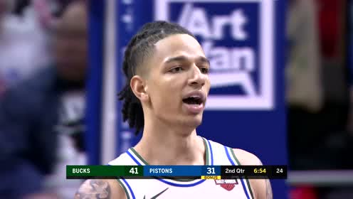 【NBA集錦】肉眼可見的天賦 威爾森拍馬趕到雙手炸筐